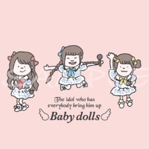 Baby dolls タオルハンカチ